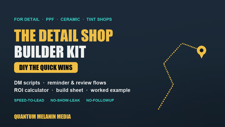 The Detail Shop Builder Kit cover