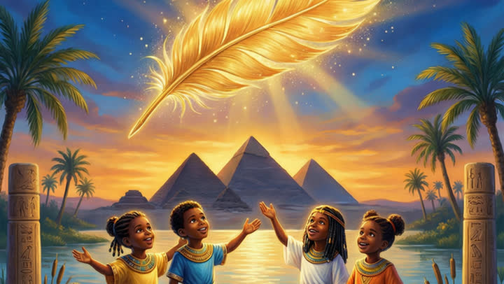 Light As A Feather illustrated children's book cover