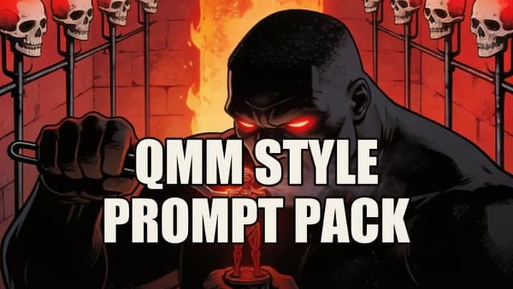 Lion of Mali QMM style prompt pack cover