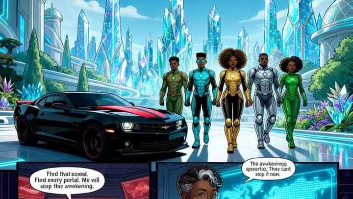 Cover art for Melanin Guardians Vol 1 and 2