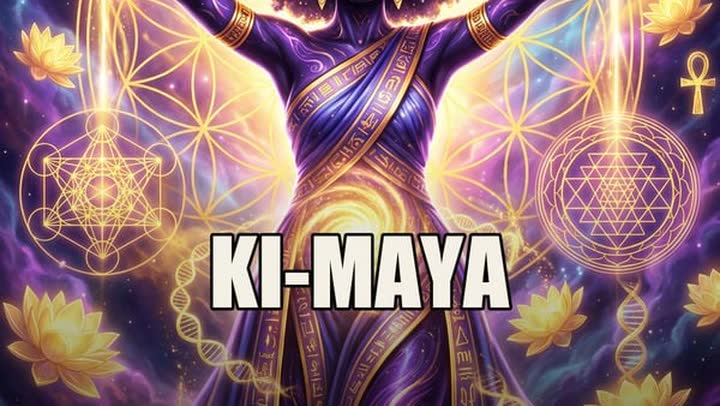 Ki-Maya — The Cosmic Goddess art print