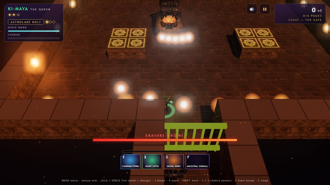 THE UNERASED 3D — the boss gate drops as the Erasure-Engine wakes